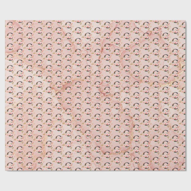 Letter C Geschenkpapier (Flach)