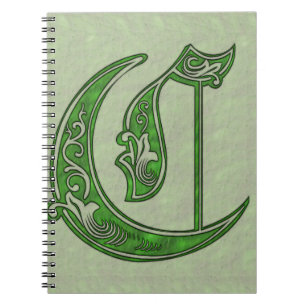 Letter-C-Notebook Notizblock