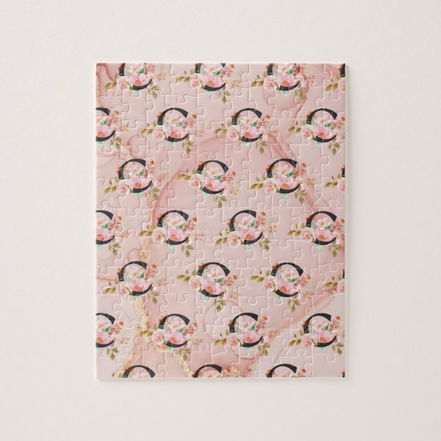 Letter C Puzzle (Vertikal)