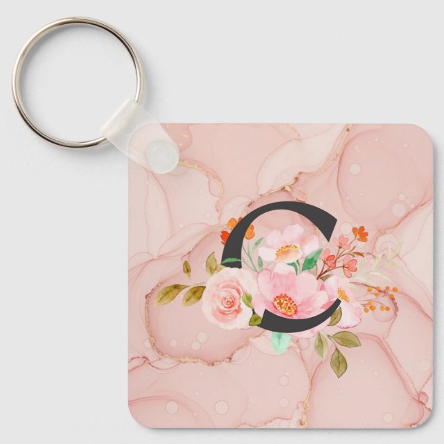 Letter C Schlüsselanhänger (Vorderseite)