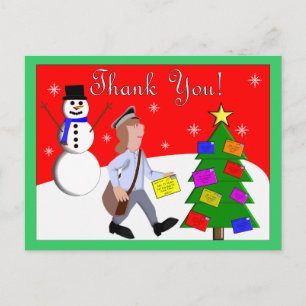 Letter Carrier Vielen Dank Karten