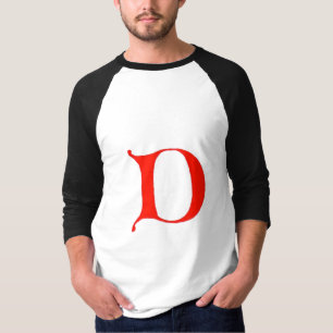 Letter-D-Shirt T-Shirt