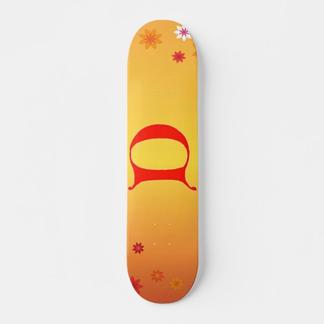 Letter D Skateboard (Vorne)