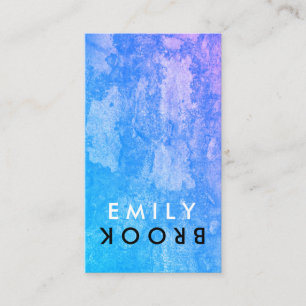 Letter Dreh Chic Rustic Visitenkarte