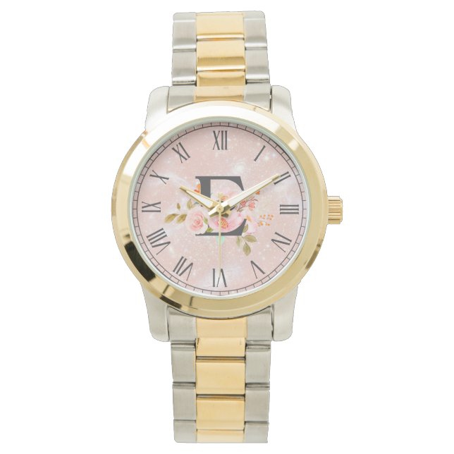 Letter E Armbanduhr (Vorderseite)