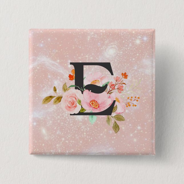 Letter E Button (Vorderseite)