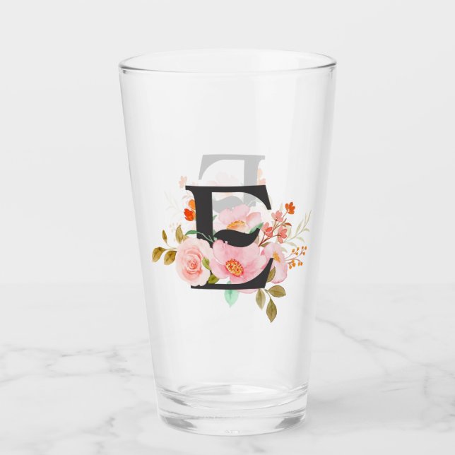 Letter E Glas (Vorderseite)