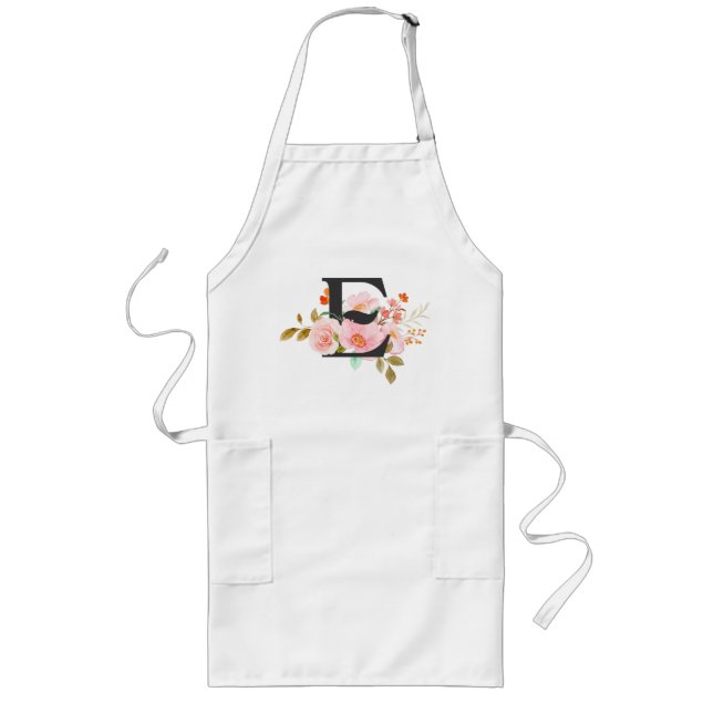 Letter E Long Apron Lange Schürze (Vorne)