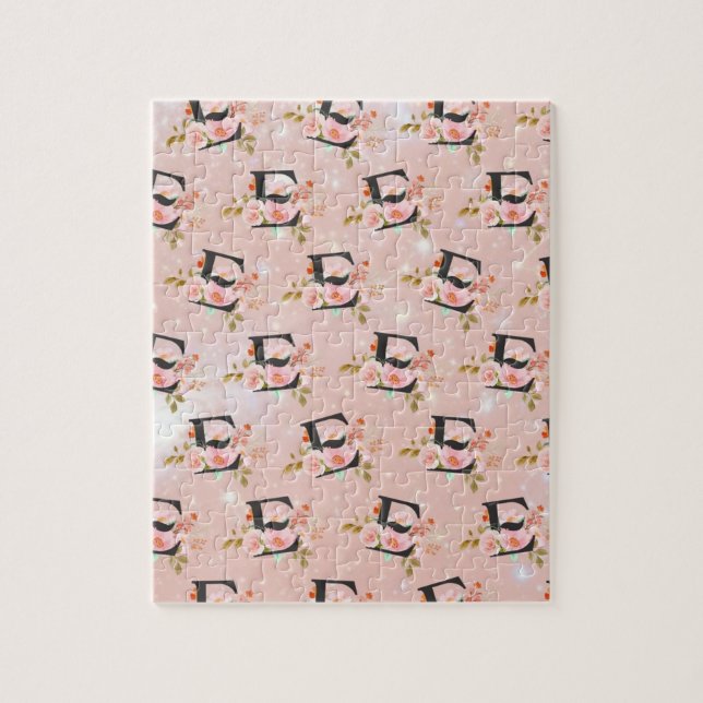 Letter E Puzzle (Vertikal)