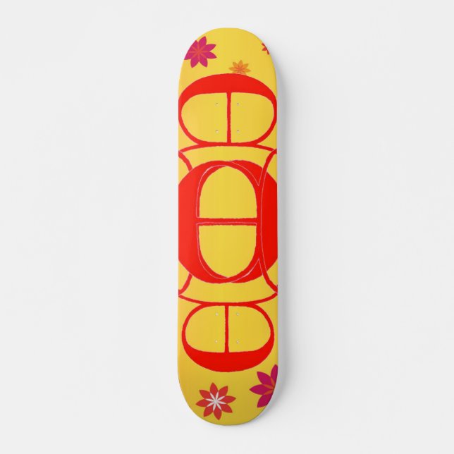 Letter E Skateboard (Vorne)