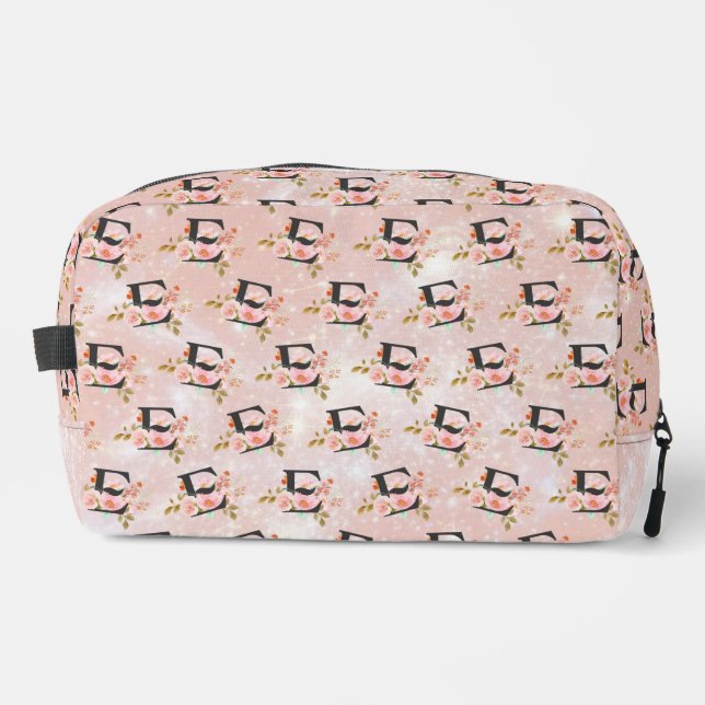 Letter E Waschbeutel (Vorderseite)