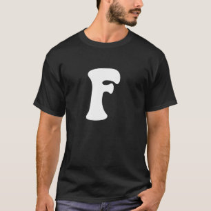 Letter F Hauptstadt Alphabet Team Groups Kostümmat T-Shirt