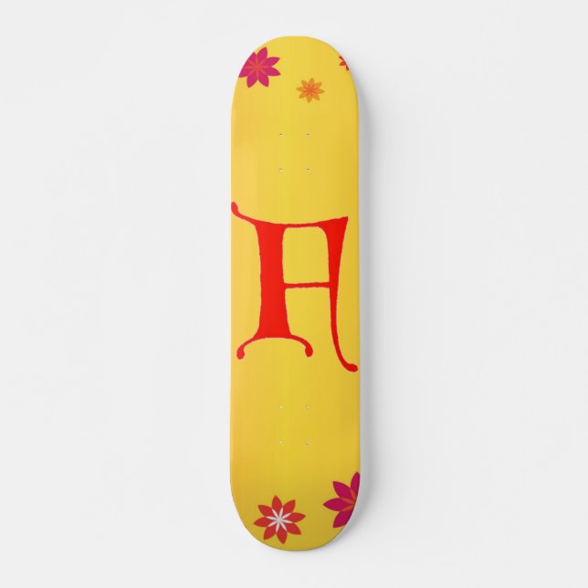 Letter F Skateboard (Vorne)