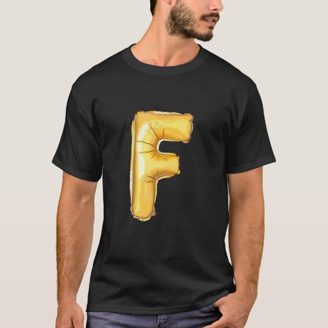 Letter F T-Shirt (Vorderseite)