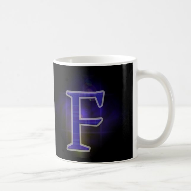 Letter F Tasse (Rechts)