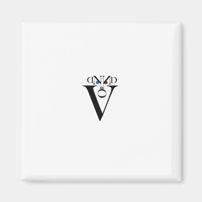 Letter Face Magnet (Vorne)