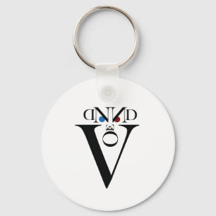 Letter-Face-Schlüsselanhänger Schlüsselanhänger