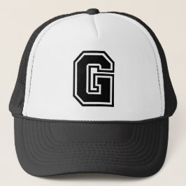 Letter "G" Classic Truckerkappe