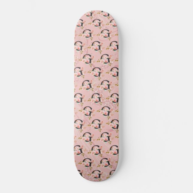 Letter G Skateboard (Vorderseite)