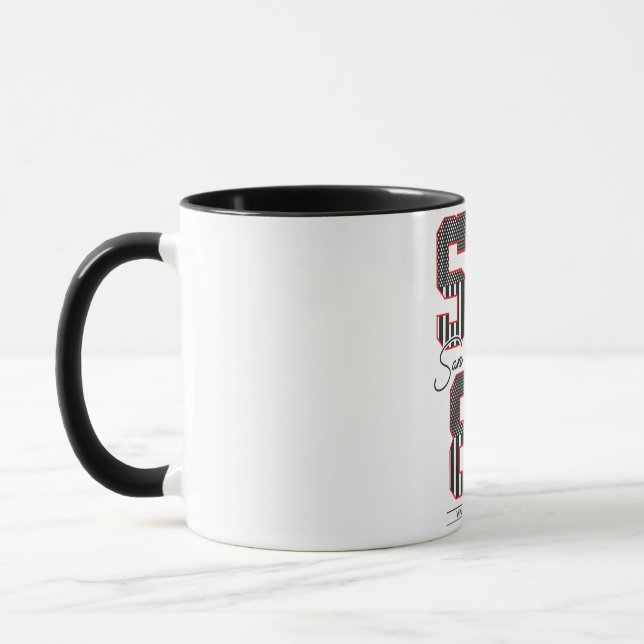 Letter Graffiti Tasse (Links)