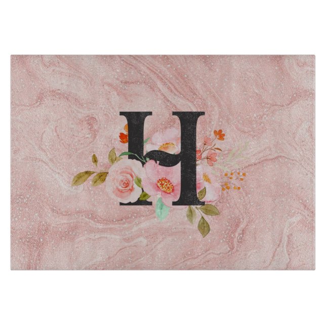 Letter H Schneidebrett (Vorderseite)