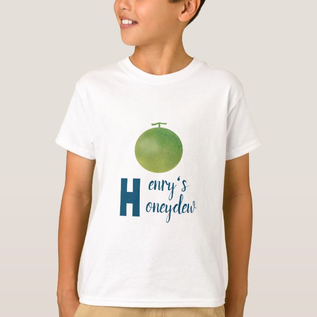 Letter H Style: Kleidung inspiriert durch Honigtau T-Shirt (Vorderseite)