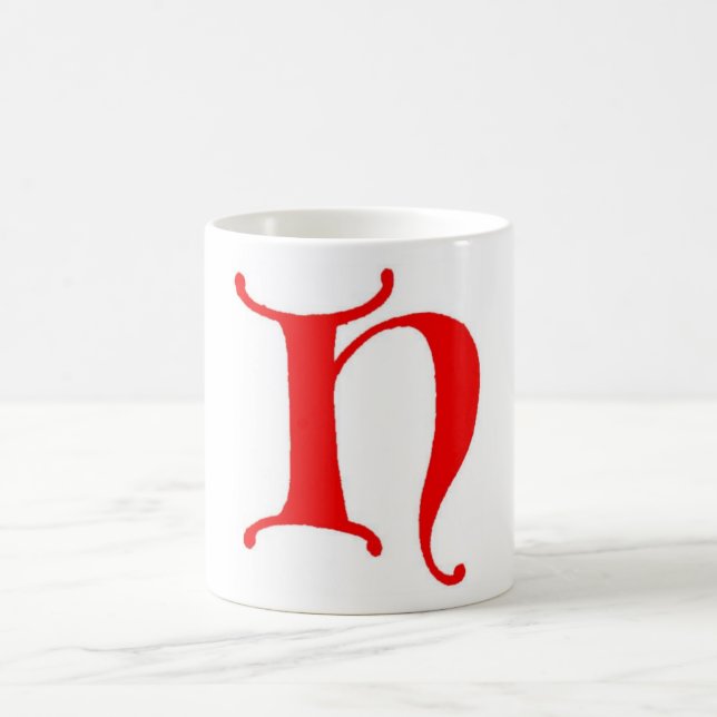 Letter H-Tasse Tasse (Mittel)