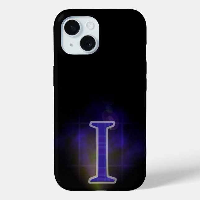 Letter I Case-Mate iPhone Hülle (Rückseite)