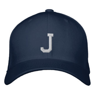 Letter J Baseballkappe Jesus Hut 