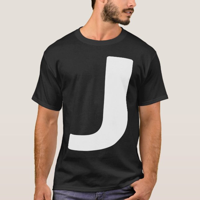 Letter J Lowercase Halloween ABC Letter J T-Shirt (Vorderseite)