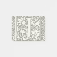 Letter J Medieval Monogram Art Nouveau