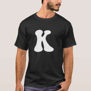 Letter K Hauptstadt Alphabet Team Groups Kostümmat T-Shirt