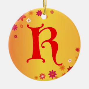 Letter K Ornament