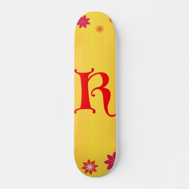 Letter K Skateboard (Vorne)
