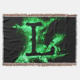Letter L Green Hauptstadt Alphabet Decke