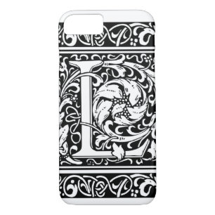 Letter L mittelalterliche Monogram Art Nouveau Case-Mate iPhone Hülle