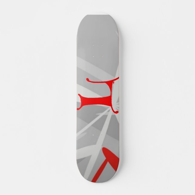 Letter L Skateboard (Vorne)