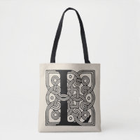 Letter L Vintag Celtic Knot Monogram