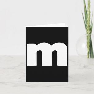 Letter M Groups Halloween Matching Team Lazy Karte