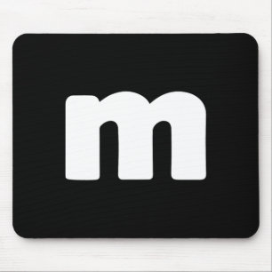 Letter M Groups Halloween Matching Team Lazy Mousepad