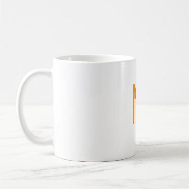 Letter M-Tasse Kaffeetasse (Links)