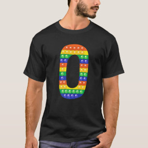 Letter O Hauptstadt Alphabet Fidget Pop Es passt a T-Shirt