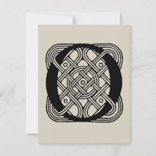 Letter O Vintag Celtic Knot Monogram
