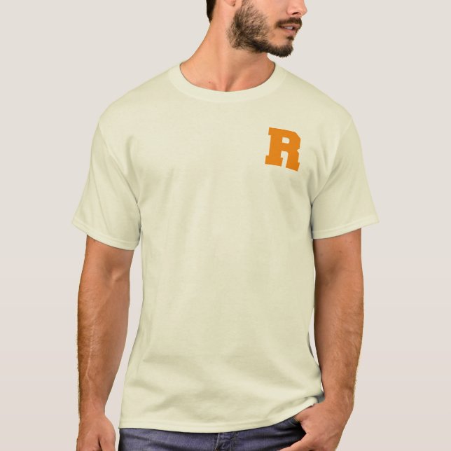 Letter Pride R Orange.png T-Shirt (Vorderseite)