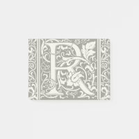 Letter R Mittelalterliche Monogram Art Nouveau