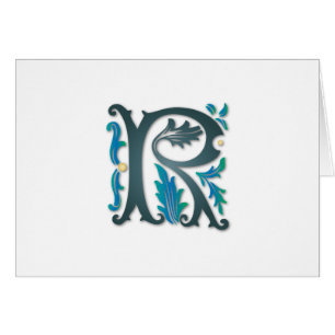 Letter R Monogram