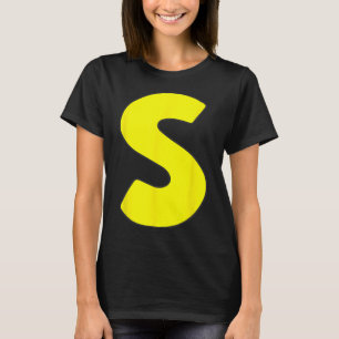 Letter S Funny Chipmunk Group Matching Halloween C T-Shirt