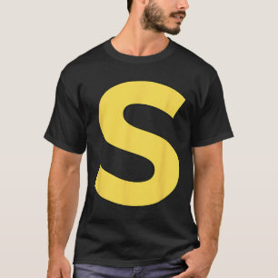 Letter S Funny Group Matching Halloween-Kostüm T-Shirt