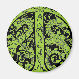 Letter T mit Dragons Magnet