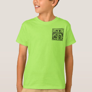 Letter T mit Dragons-Shirt T-Shirt